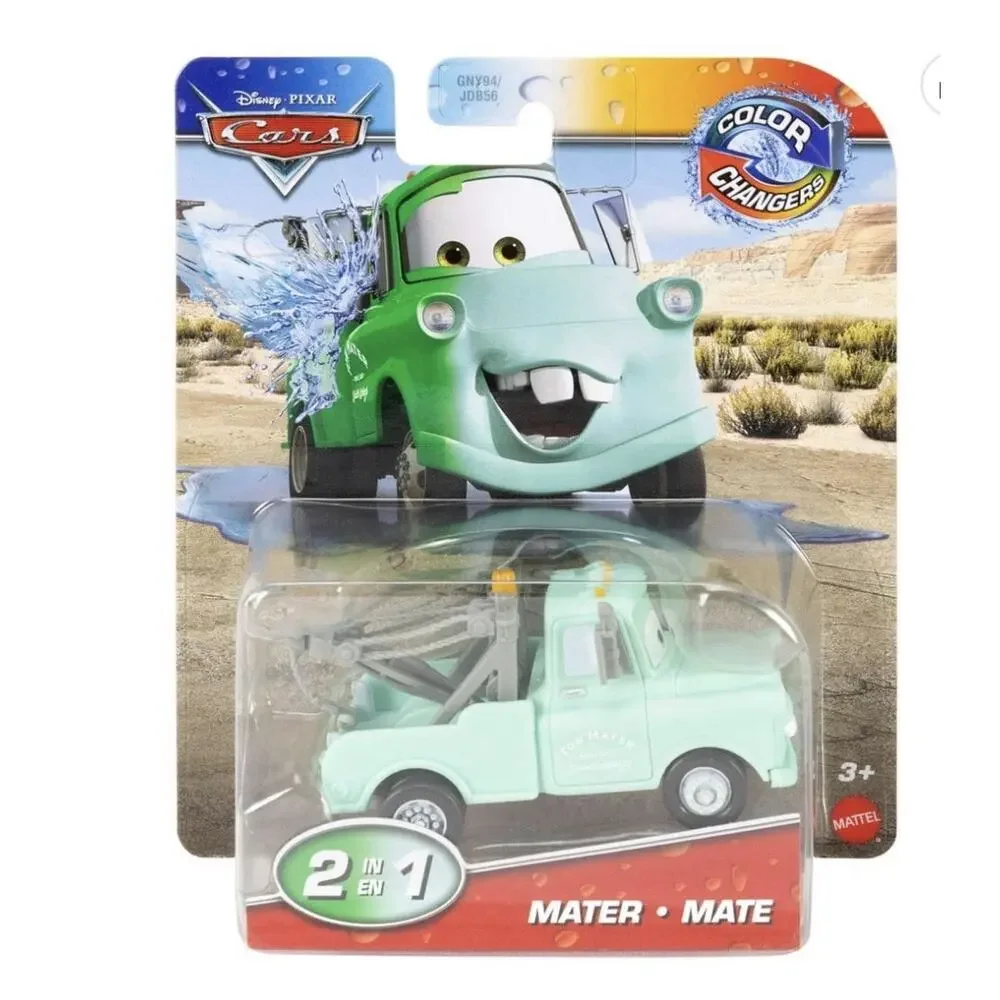Disney Pixar Cars Color Changers Mater Mate Color Change 1:55 Diecast Mattel New